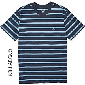 Billabong Stripe Short Sleeve Crewneck Tee